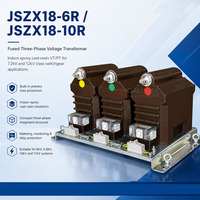 Transformateur de tension triphasé à fusibles de classe 12 kV JSZX18-10R pour spécifications d'ingénierie des appareillage électriques et achats industriels