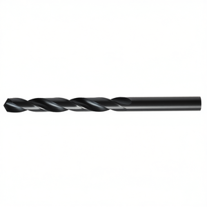 Broca helicoidal HSS de 9 mm y 125 mm de longitud, serie corta negra para perforación de metal - Product Image 2