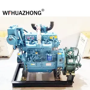 Harga Terbaik 60hp 70hp Cina Mesin Laut ZH4100ZC Pendingin Ex-pengganti Panas untuk Kapal Memancing