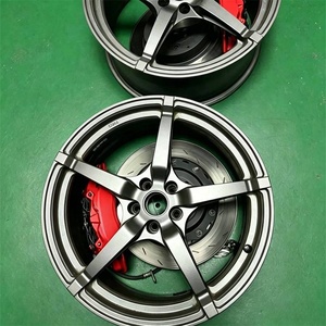 Jantes forgées en alliage d'aluminium 5 branches, surface polie, style sport Vogue SUV, modèles S 3 X Y LS GS <span class=keywords><strong>RC</strong></span> Q50 Q60 Q70 Q90 BRZ 86 - Product Image 2