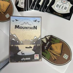 Hàng loạt tùy chỉnh cao cấp chai rượu vang nhãn hỗ trợ quá trình chẳng hạn như Bronzing và cán - Product Image 4