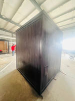 Sauna infrarouge portable moderne en bois de cèdre rouge massif pour extérieur, combinaison spa et vapeur, infrarouge lointain, idéal pour appartement