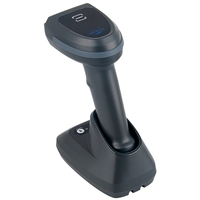 Escáner de Código de Barras CMOS 2D Portátil Xkancode con 2.4GHz para Diseño Inalámbrico para Uso en Logística y Supermercados, 300 Escaneos/Segundo