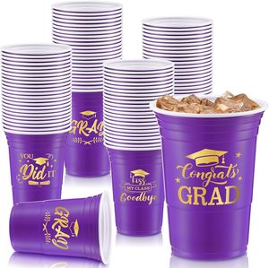 Gobelet de stade personnalisé en plastique réutilisable classique de 16 oz, recyclable, écologique, vente en gros pour cadeaux d'affaires, isolation thermique - Product Image 1