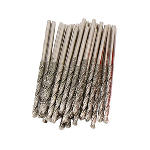 1 pezzo punta diamantata per trapano con rivestimento diamantato da 0.8mm-4.0mm per trapano a spirale Micro HSS per piastrelle di pietra in marmo per fori in mattoni - Product Image 5