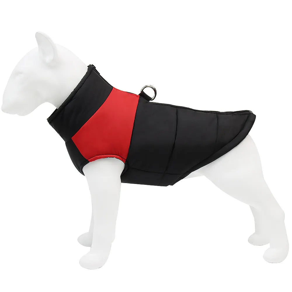 Nouveau design hiver chaud chien vêtements imperméable tenue gilet hiver coupe-vent animaux chien veste