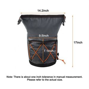 Muestra gratuita: Bolsa de almacenamiento de comida para perros, portátil, de gran capacidad, impermeable, resistente a arañazos, para viajes y camping. - Product Image 3