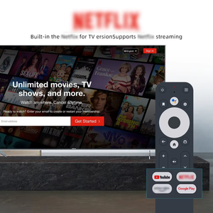 กล่องทีวี2GB 32GB GTV UI เวอร์ชั่นสากล4K Ultra HD Android 11ช่อง You-TUBE พร้อมโครเมียมในตัว <span class=keywords><strong>Google</strong></span> carti TV Box - Product Image 4