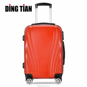 New Design ABS PC Plastic Suitcases Rolling Hard Shell Spinner Luggage 20/24/28 Inch 3 Pieces Set Bags