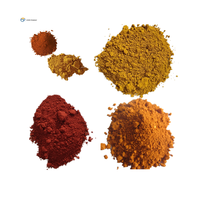 Colorant ciment pigment oxyde de fer poudre rouge 130 190 110