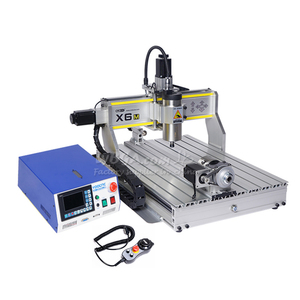 Upgradable מקוון x6m cnc חריטה וחיתוך מכונת חיתוך offers1.5kw מים מקורר או ספינדל קירור אוויר אופציונלי 3/4 ציר - Product Image 1