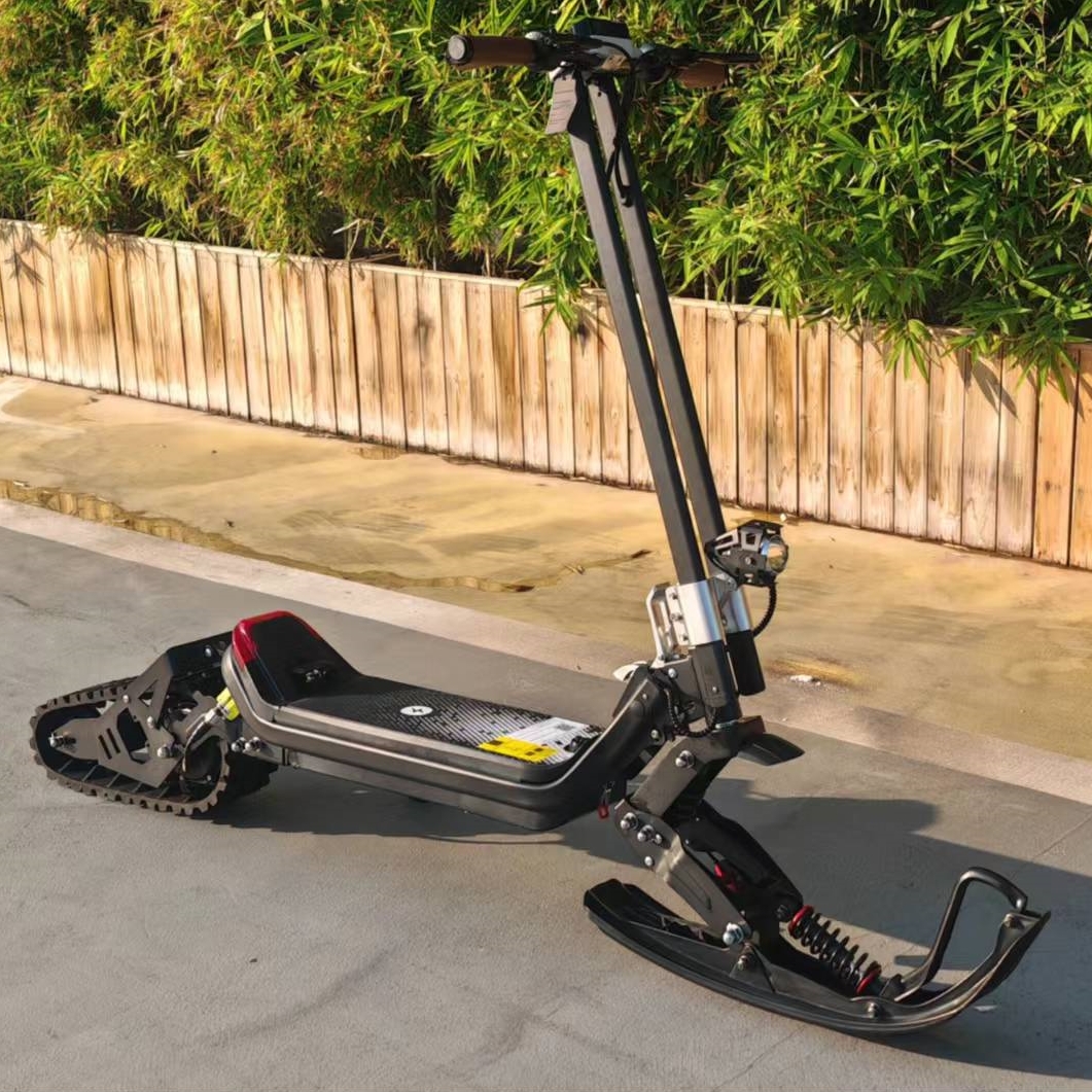 Electric Snowmobile Scooter - 3-in-1 E-Scooter Innovation