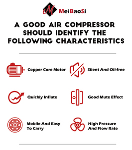 Furstar 750w * 2 50l שמן שקט מדחסים אוויר בוכנה קטנים 220v 60hz לחץ גבוה נייד לסדנת הבית - Product Image 6