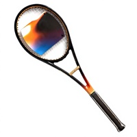 Raquette de tennis Nisplay Ember en fibre de carbone non cordée, tête de 58 pouces, 300 g, motif de cordage 14x16, équilibrée pour l'entraînement des adultes