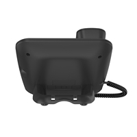 Chambre cinq étoiles Hôtel Téléphone sans fil Plastique ABS PABX Ensemble téléphonique Haut-parleur filaire de base pour chambre d'amis