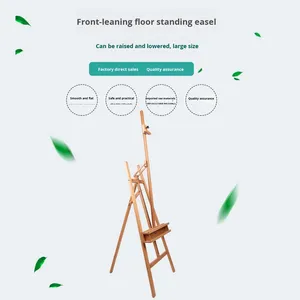 Nghiêng gỗ sồi sơn giá vẽ với trở lại hỗ trợ NGHỆ THUẬT SINH viên giá vẽ Hội Đồng Quản Trị và phân thiết lập với điều chỉnh đứng - Product Image 2