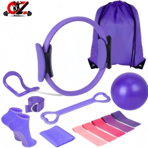 Conjuntos de Yoga y Pilates CZFIT con Color y Material Personalizados, Ideales para Ejercicios de Fitness y Moldeamiento Corporal para Mujeres - Product Image 4
