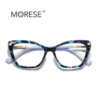 Gafas MORESE Modelo 2104, Montura Óptica TR90, Diseño Ojo de Gato, Gafas de Moda de Diseñador, Disponibles al por Mayor