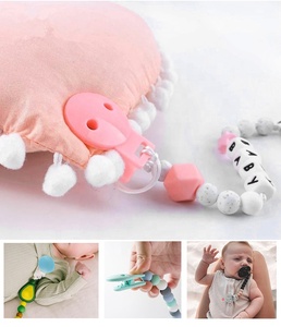 <span class=keywords><strong>Personalizzato</strong></span> Clip Della Bretella del Commercio All'ingrosso Del Bambino Manichino Ciuccio Succhietto Titolare Del Bambino Manichino Clip di Plastica Ciuccio Clip - Product Image 4