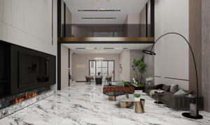 กระเบื้องพอร์ซเลนสมัยใหม่ ขนาด 90x180 ซม. สำหรับห้อง<span class=keywords><strong>ล</strong></span><span class=keywords><strong>อฟ</strong></span><span class=keywords><strong>ท</strong></span>์และอพาร์ทเมนต์ ดีไซน์มินิมอ<span class=keywords><strong>ล</strong></span> <span class=keywords><strong>ท</strong></span>นไฟ <span class=keywords><strong>ท</strong></span>นแรงกระแ<span class=keywords><strong>ท</strong></span>กสูง - Product Image 3