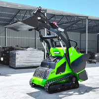 Nueva Llegada: Minicargadora Compacta de Orugas de Goma Euro 5 de 25hp y 30hp para Jardinería