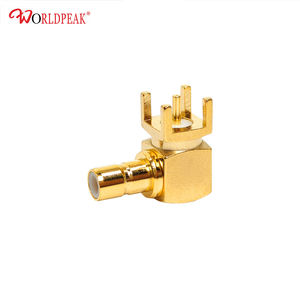 Conector SMB hembra chapado en oro inmersión de 90 grados para PCB | <span class=keywords><strong>METABEE</strong></span> Professional B2B Factory para soluciones de ángulo recto SMB RF PCB - Product Image 2