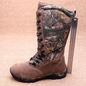Bottes de randonnée imperméables pour la montagne et la moto, bottes de chasse de <span class=keywords><strong>style</strong></span> <span class=keywords><strong>militaire</strong></span> à tige haute, bottes en daim pour hommes absorbant les chocs - Product Image 1