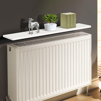 Étagère de couverture supérieure de radiateur personnalisée, étagère de radiateur en bois de taille personnalisée