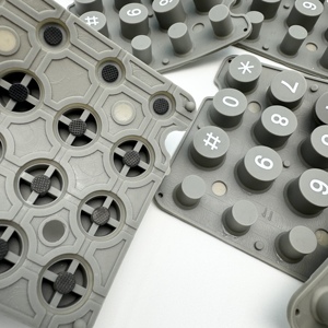 Tùy chỉnh Silicone Carbon Pill nút dẫn điểm tiếp xúc cho y tế/thiết bị công nghiệp OEM chế biến cao su kín - Product Image 4