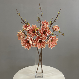 C205 2024 EVA <span class=keywords><strong>Lotus</strong></span> 103CM Flor artificial Flor de rama alta Estilo antiguo Tiro en casa Flor decorativa - Product Image 3