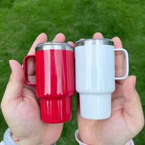 Blank Sublimation Candy Colors Shimmer 3oz Mini <b>Vacuum</b> Insulated Stainless Steel Shot Tumbler with Handle for UV DTF Wraps - Product Image 3