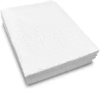 रात के खाने के लिए डिस्पोजेबल टिशू पेपर हाथ तौलिए कागज पाली सीएसआर लपेटें 24x24 "चिकित्सा 100% Biodegradable के लिए अनुकूलित