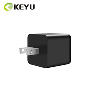 Chargeur mural USB C PD 20W, adaptateur d'alimentation à charge rapide, type C, pour smartphones et tablettes, prise de voyage portable KA20A