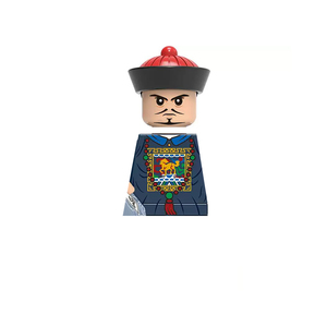 XH1841-1848 Soldati Militari dell'Antica Dinastia Qing, Guardia Censurale, Ufficiali Militari e Civili, Figurine in Plastica per Assemblaggio - Product Image 2