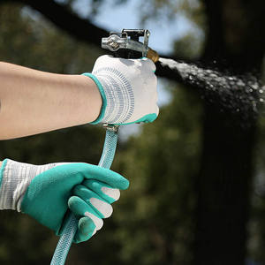 Vente en gros de gants tricotés en nylon et polyester 13G gants de jardin enduits de mousse de <span class=keywords><strong>latex</strong></span> gants de protection gants de travail pour femmes multi-usages - Product Image 4