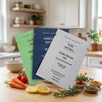 Sachets mini en gros pour aliments pour bébés et salades, avec fermeture éclair, résistants à l'humidité, en Mylar biodégradable, pour échantillons alimentaires