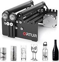 Module rotatif laser ORTUR YRR2.0 2023 pour gravure laser 360° sur l'axe Y, idéal pour l'objectif de gravure d'objets cylindriques et de canettes