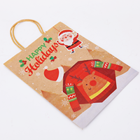 Nouvelle arrivée de sac de qualité supérieure sac cadeau avec logo personnalisé sac cadeau noël
