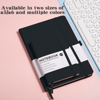 Ensemble cadeau de carnet personnalisé pour entreprise, logo personnalisé, carnet en cuir PU pour étudiants, fournitures scolaires