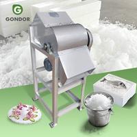 Machine industrielle automatique de fabrication et de broyage de blocs de glace en acier inoxydable S304