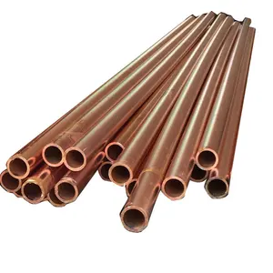 15m Roll Condenser Pipe Copper Tube Aluminum Fin Heat Exchanger Coil