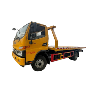 Camion de dépannage léger à plateau plat de 8 tonnes, 4x2, mini véhicule de récupération pour le sauvetage en cas d'accident automobile et l'assistance routière - Product Image 1