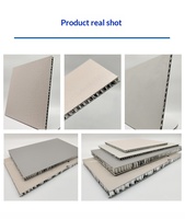 Panneaux muraux et de plafond en aluminium nid d'abeille SPC modernes personnalisés, panneaux insonorisants et isolants thermiques grand format pour usage domestique