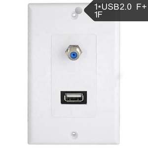 Đa phương tiện truyền thông mặt tấm 3-<span class=keywords><strong>Port</strong></span> HD mi USB3.0 <span class=keywords><strong>RJ45</strong></span> CAT6 độ nét cao dữ liệu solderless ổ cắm Bảng điều khiển tường ổ cắm cắm cắm - Product Image 6