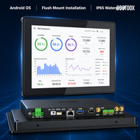 Écran HMI 21,5 pouces au format 16:9, RK3562 1TOPS NPU, Android tout-en-un, Android 13, emplacement pour carte Nano SIM, GPS en option