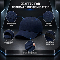 Gorra de béisbol deportiva negra al por mayor con visera curva, gorra para correr al aire libre, sin marca, proveedor de fábrica de gorras.