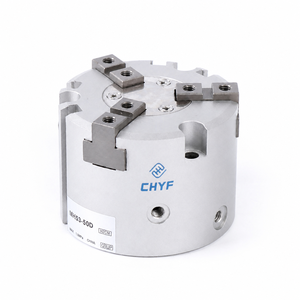 Pneumatischer Finger-Parallelgreifer aus Aluminiumlegierung, <span class=keywords><strong>MHS</strong></span>-Serie, MHS3-20D, MHS3-40D, MHS2-25D, MHS4-20D, MHS4-50D, 20mm Bohrung - Product Image 5