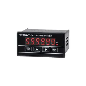 Led Display 6 Digital Pulse Counter Totalizer Digital Counter For Power Press