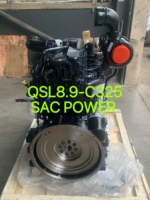 Moteur DCEC QSL8.9-C325 pour engins de construction, marque Cummins, neuf, 325 CV, 239 kW, garantie 1 an
