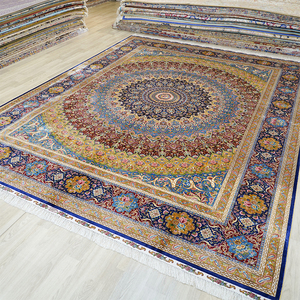 9x12ft Qum Thảm Sang Trọng <span class=keywords><strong>Soumak</strong></span> Ba Tư Tường Nz Kashmir Cầu Nguyện Uzbekistan Lụa Thảm - Product Image 3